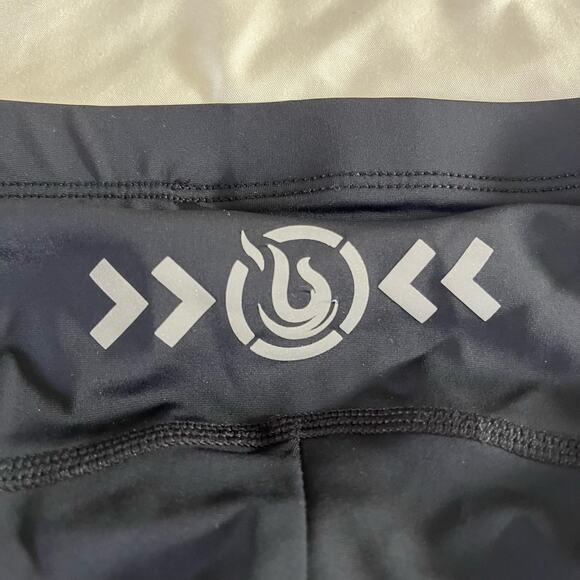 Beroy Black Mesh Panel Padded Bike Shorts 2XL - Picture 4 of 8